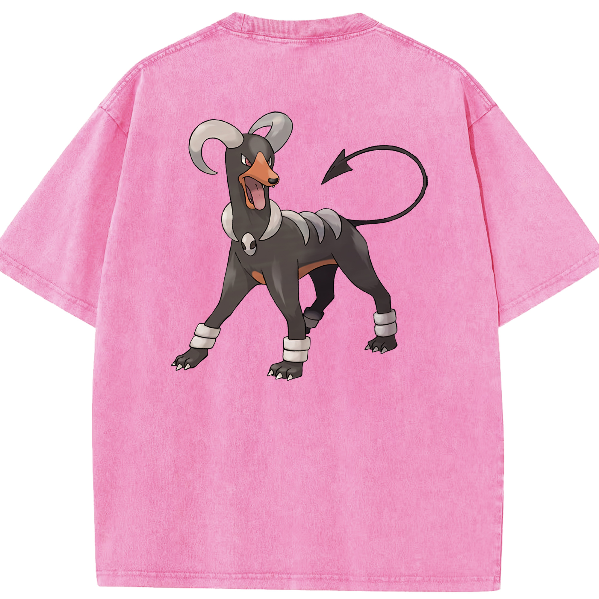（画像用） ポケットモンスター Pokémon 綿100% ヴィンテージ風 半袖Tシャツ（背面プリント）